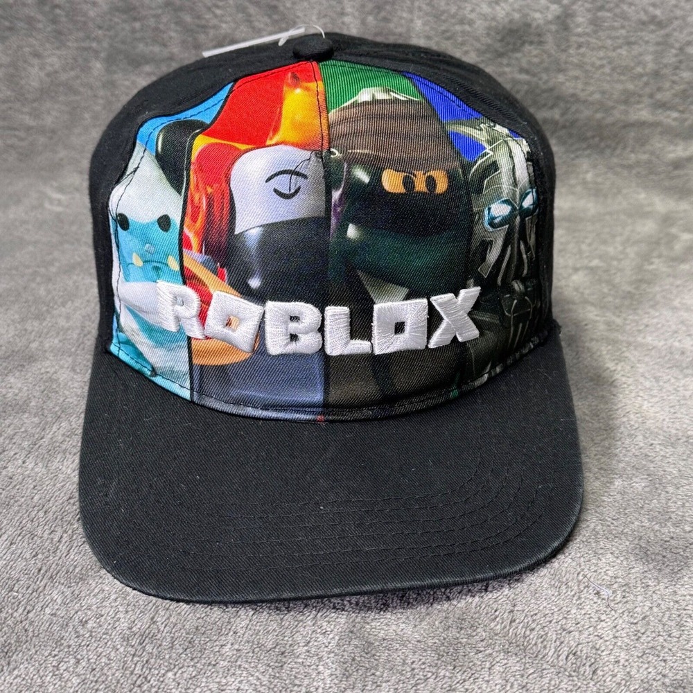 Roblox Boys‎ Baseball Cap Hat Youth Size OSFM Black